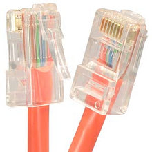 Load image into Gallery viewer,  Cat6 UTP Ethernet Network Non Booted Cable Orange
