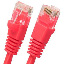 Load image into Gallery viewer,  Cat5E UTP Ethernet Network Booted Cable Red