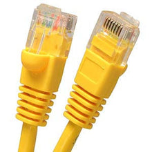 Load image into Gallery viewer,  Cat5E UTP Ethernet Network Booted Cable Yellow
