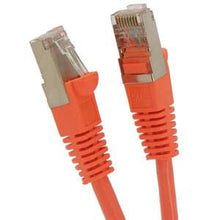 Load image into Gallery viewer,  Cat6 Shielded (SSTP) Ethernet Network Booted Cable Orange