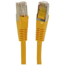 Load image into Gallery viewer,  Cat5E Shielded (FTP) Ethernet Network Booted Cable Yellow