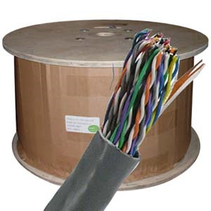 1000Ft Cat.5E 25 Pair UTP Cable 24AWG CMR