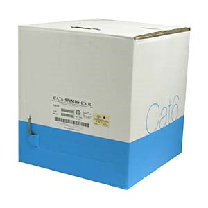 1000Ft Cat.6 Solid Wire Bulk Cable Gray CMR