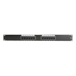 Cat.6 110 Type Patch Panel 12Port Racmount