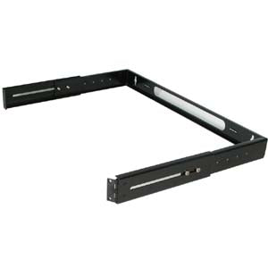 1U Hinged Extendable Wall Mount Bracket, Max 13.5 Inch Depth