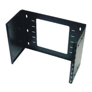 8U Hinged Extendable Wall Mount Bracket, Max 13.5 Inch Depth