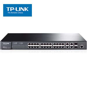 24Port 10/100M + 4Port Gigabit L2 Managed Switch,TP-Link SL5428E