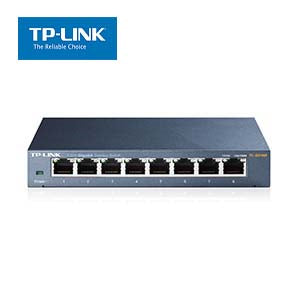 8-Port 10/100/1000Mbps Desktop Metal Switch TP-Link SG108