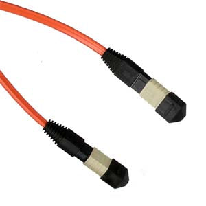 5m 50/125 Standard MTP Fiber Patch Cable Key-up to Key-down