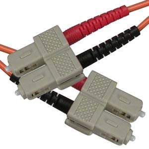 SC-SC Duplex Multimode 50/125 Fiber Optic Cable