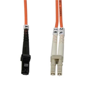 2m LC-MTRJ Duplex Multimode 50/125 Fiber Optic Cable