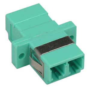 Fiber Optic LC-LC Multimode Duplex OM3 Adapter