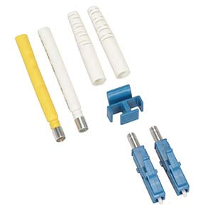 Fiber Optic LC Singlemode Duplex 2mm Connector
