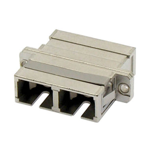 SC-SC Multimode Duplex Optic Adapter Metal