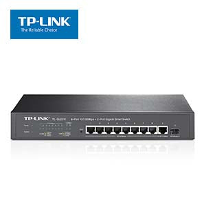 8-Port 10/100Mbps + 2-Port Gigabit Smart Switch TP-Link SL2210