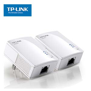 AV200 Powerline Adapter with AC Pass Through Starter Kit TP-Link PA2010Kit