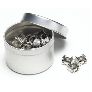10-32 Cage Nuts Tin Can (50pc)