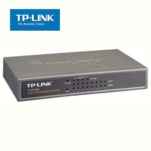 8Port 10/100Mbps Desktop PoE Switch TP-Link SF1008P