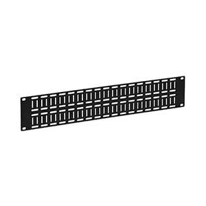 2U Flat Cable Lacing Panel