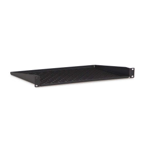 1U 12 Inch Deep Vented Component Shelf