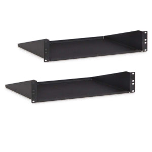 2U 14 Inch Deep Component Shelf - 2 Pack