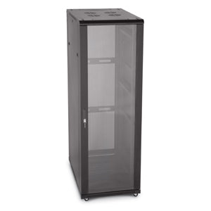 37U Server Rack, Glass Front/Vented Rear