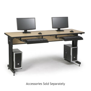 72W x 24D Training Table - Hard Rock Maple