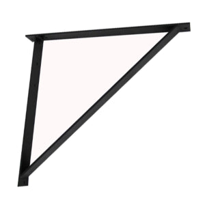 Aluminum Triangle Support Bracket For 1.5, 12 Inch W Cable Runway