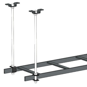 Theaded Ceilling Kit For Cable Runway With 5/8 Inch Rod