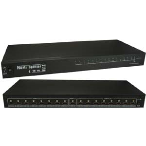 HDMI 16Way Splitter 3D, 4K x 2K, EDID, IR Extention