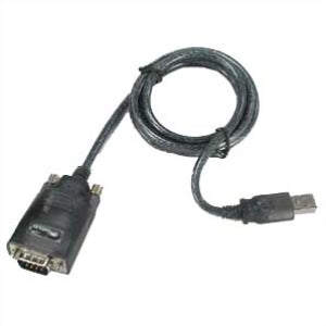 USB to RS232 Serial Adapter DB9-Male w/Thumbscrew PROLIFIC Chipset
