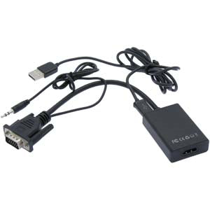 VGA/Audio to HDMI Converter