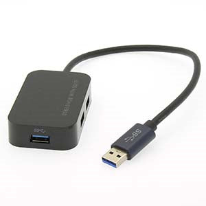 USB3.0 3-Port Hub with SD/TF (Micro SD) Reader