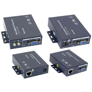 650Ft (200m) VGA/Audio Extender Via Ethernet Cable