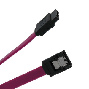 20 Inch SATA 7P/7P Cable with Clip