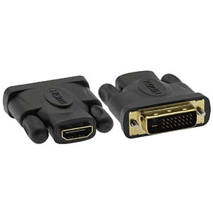 DVI-D Dual Link-M (24+1) to HDMI-F Adapter