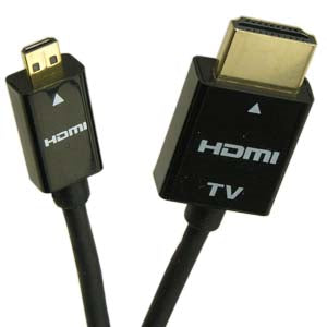 10Ft Active Hight Speed HDMI Male to Micro Male w/RedMere Technology 3D 4K