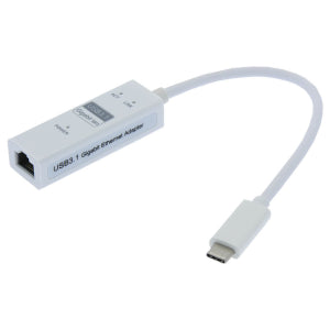 USB Type C to Gigabit Ethernet RJ45 Adapter
