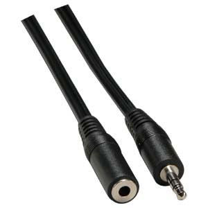 75Ft 3.5mm Stereo M/F Speaker/Headset Cable