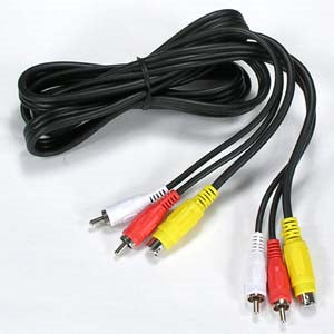 25Ft S-Video with 2 RCA Cable Gold Plated