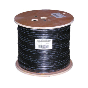 1000FT RG59 w/2x18AWG Power Black CM