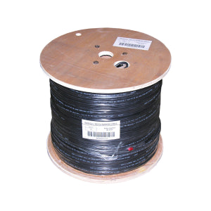 1000FT RG59 CU w/2x18AWG CU Power Black CM
