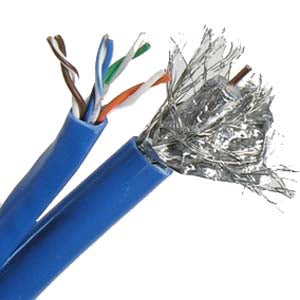 500Ft Cat.5E / RG6 Quad Combo Cable