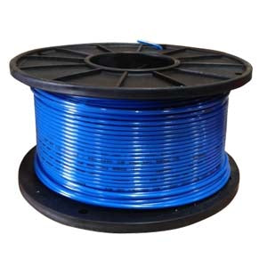 THHN 14AWG Solid 500Ft Blue Reel