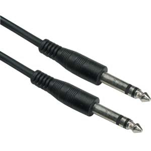 50Ft 1/4 Inch Stereo Male/Male cable