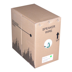 16/2 SPEAKER WIRE / GREEN 500FT