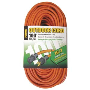 100Ft 16/3 Outdoor Extension Cord