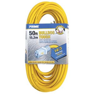 50Ft 14/3 Contractor Extension Cord, LT511730