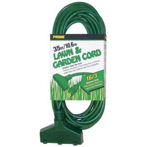35Ft 16/3 Triple Tap Extension Cord