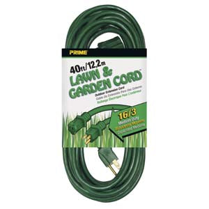40Ft 16/3 Lawn and Garden Extension Cord